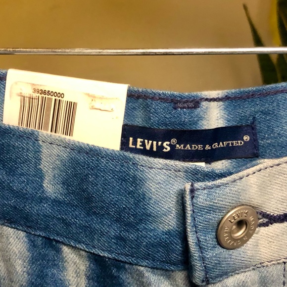 Levi’s Made and Crafted Bleach Dye Culottes - Picture 4 of 4